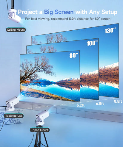 Ultimate 4K Portable Cinema Projector™